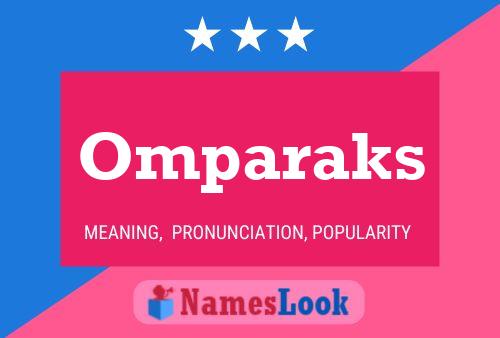 Omparaks Name Poster