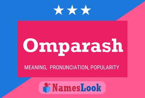 Omparash Name Poster