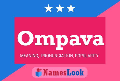 Ompava Name Poster