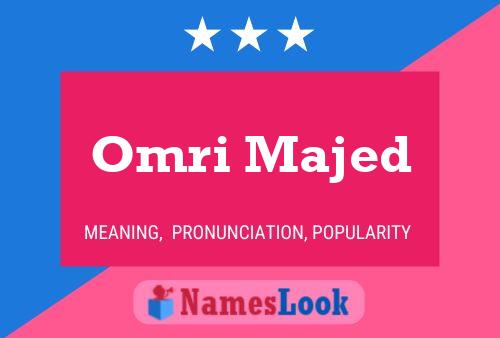 Omri Majed Name Poster