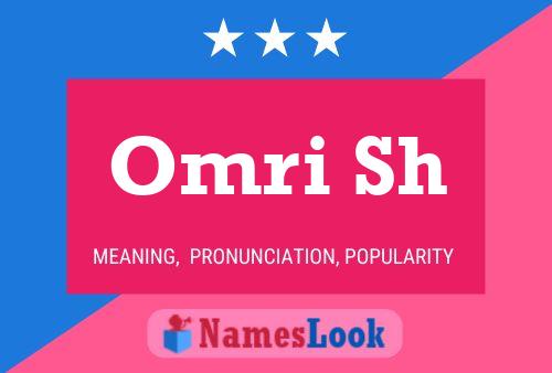 Omri Sh Name Poster