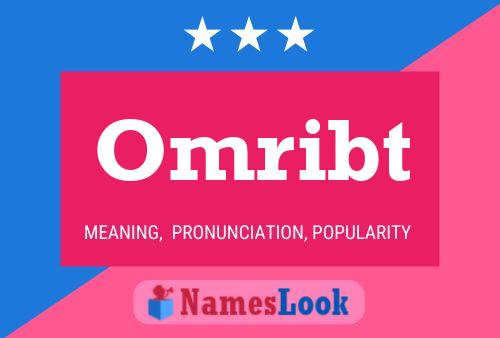 Omribt Name Poster