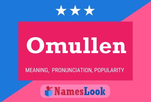 Omullen Name Poster