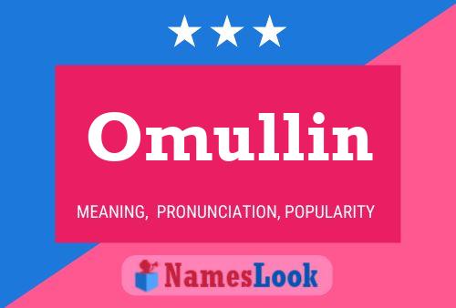 Omullin Name Poster