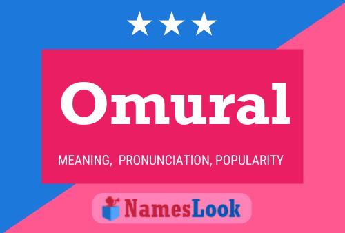 Omural Name Poster