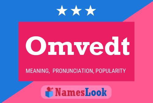 Omvedt Name Poster