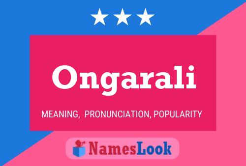 Ongarali Name Poster