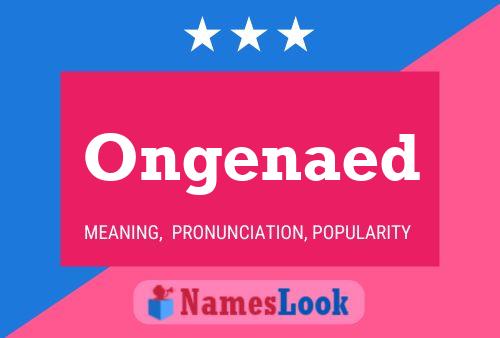 Ongenaed Name Poster