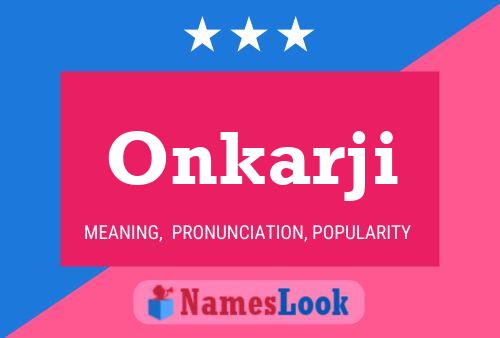 Onkarji Name Poster