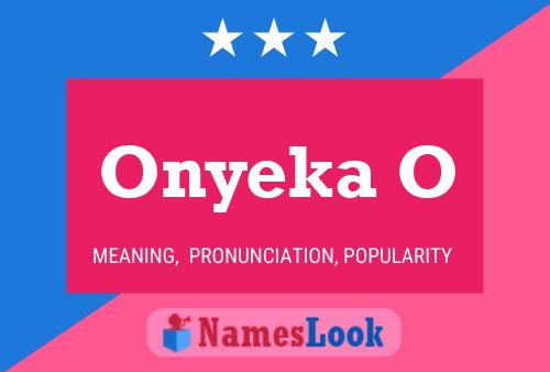 Onyeka O Name Poster