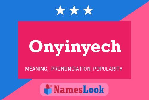 Onyinyech Name Poster