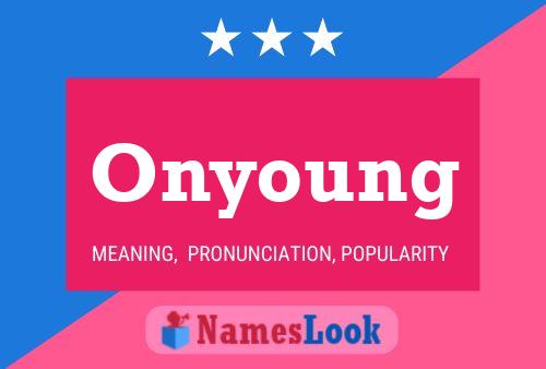 Onyoung Name Poster