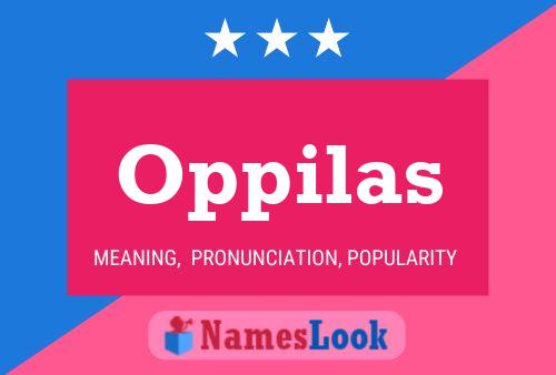 Oppilas Name Poster