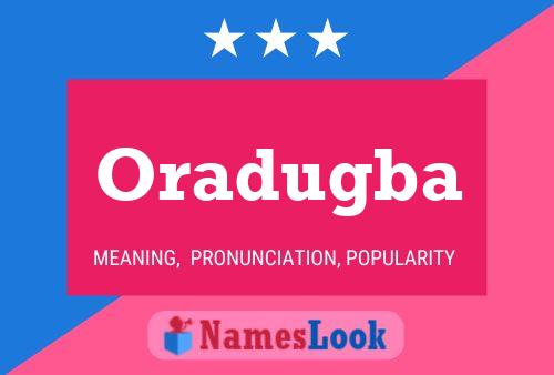 Oradugba Name Poster