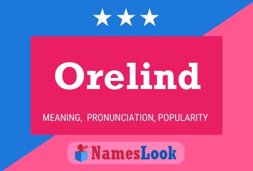 Orelind Name Poster