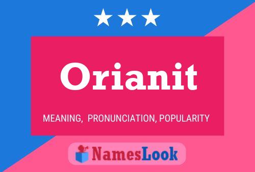 Orianit Name Poster