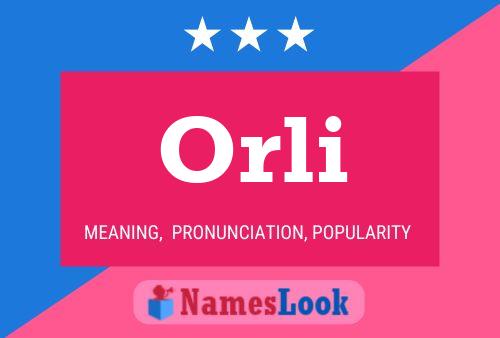 Orli Name Poster