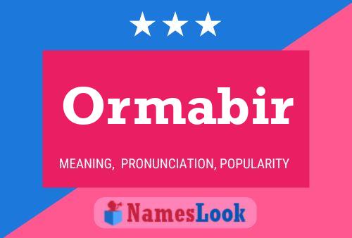 Ormabir Name Poster