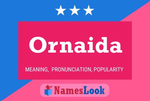 Ornaida Name Poster