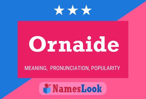 Ornaide Name Poster