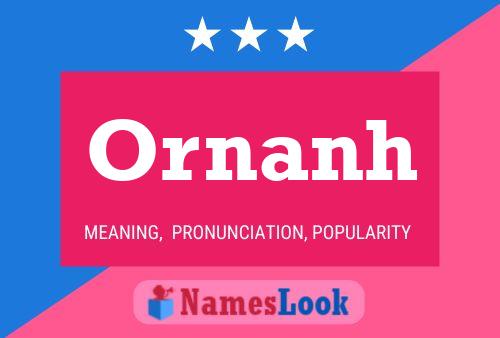 Ornanh Name Poster