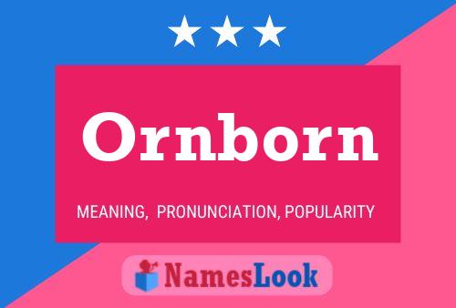 Ornborn Name Poster