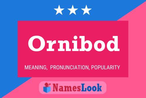 Ornibod Name Poster