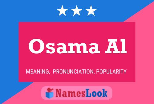 Osama Al Name Poster