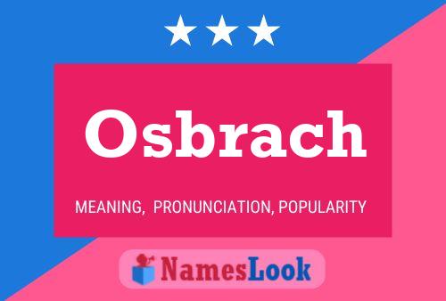 Osbrach Name Poster