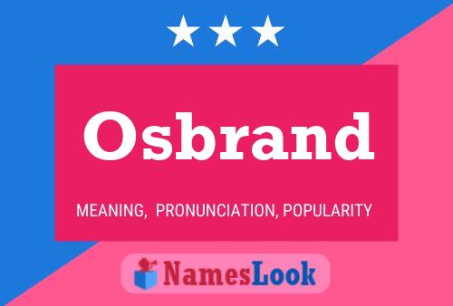 Osbrand Name Poster