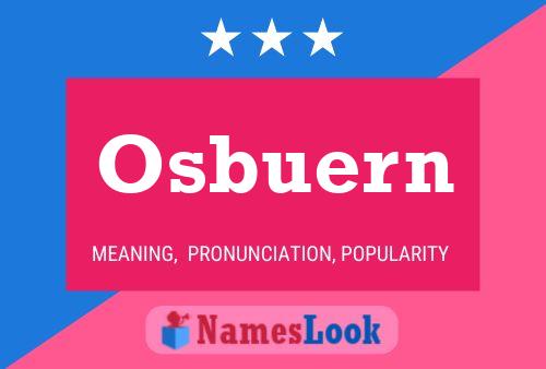 Osbuern Name Poster