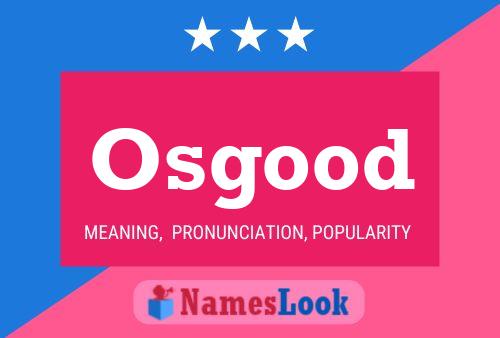 Osgood Name Poster