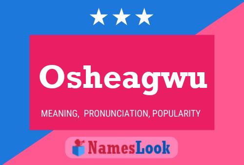 Osheagwu Name Poster