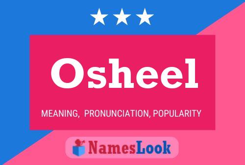 Osheel Name Poster