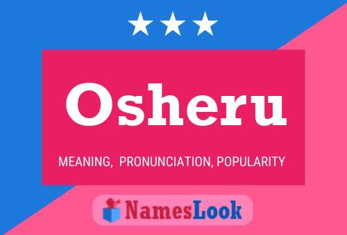 Osheru Name Poster