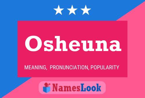 Osheuna Name Poster