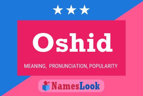 Oshid Name Poster