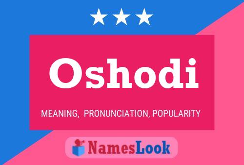 Oshodi Name Poster