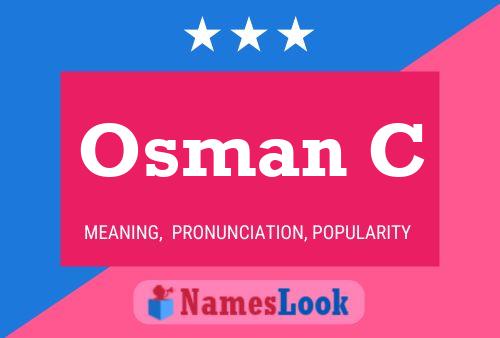 Osman C Name Poster