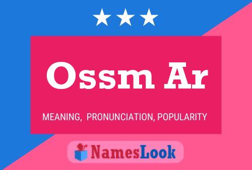 Ossm Ar Name Poster