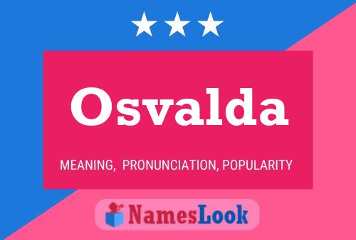 Osvalda Name Poster