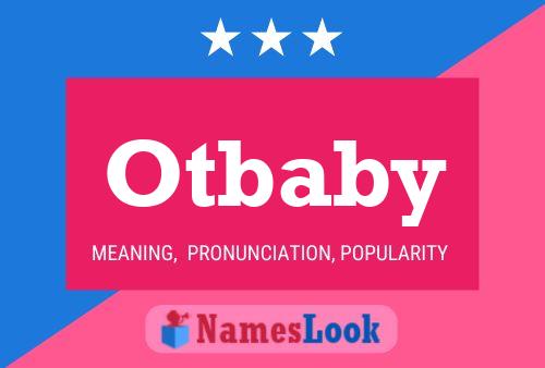 Otbaby Name Poster