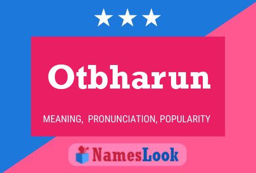 Otbharun Name Poster