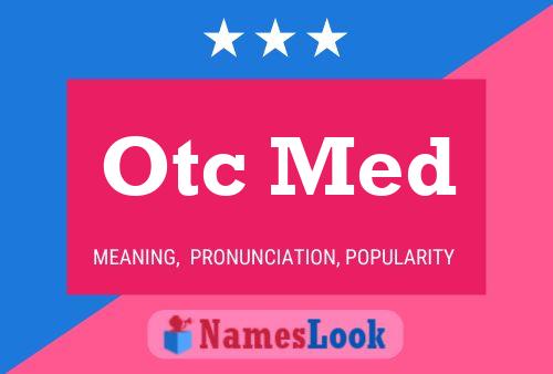 Otc Med Name Poster