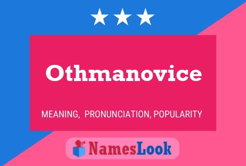 Othmanovice Name Poster