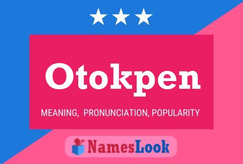 Otokpen Name Poster