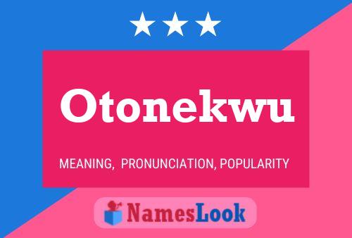 Otonekwu Name Poster