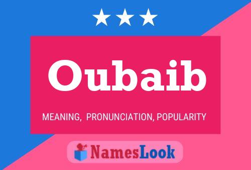 Oubaib Name Poster