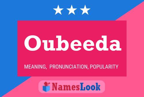 Oubeeda Name Poster