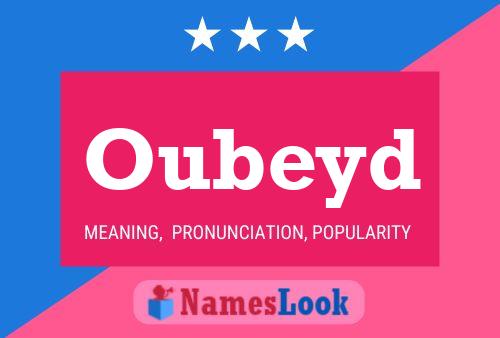 Oubeyd Name Poster